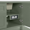 Breckenridge 60" Single Vanity, Smokey Celadon, w/ 3 CM Phantome Eclos Top