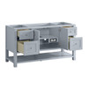 Breckenridge 60" Single Vanity, Serenity Blue w/ 3 CM Parisien Bleu Top