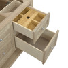 Breckenridge 60" Single Vanity, Whitewashed Oak, w/ 3 CM Charcoal Soapstone Quartz Top