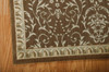 Nourison Riviera RI02 Chocolate Area Rugs