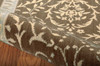 Nourison Riviera RI02 Chocolate Area Rugs