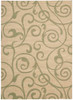 Nourison Riviera RI03 Light Gold Area Rugs