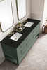Breckenridge 72" Double Vanity, Smokey Celadon, w/ 3 CM Phantome Eclos Top