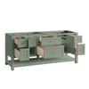 Breckenridge 72" Double Vanity, Smokey Celadon, w/ 3 CM Phantome Eclos Top
