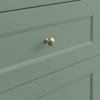 Breckenridge 72" Double Vanity, Smokey Celadon, w/ 3 CM Phantome Eclos Top