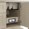Breckenridge 72" Double Vanity, Whitewashed Oak w/ 3 CM Eternal Jasmine Pearl Silestone Top w/FreePower Wireless Charger