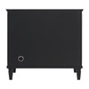 Lorelai 36" Single Vanity, Black Onyx w/ 3 CM White Zeus Silestone Top