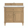 Lorelai 36" Single Vanity, Light Natural Oak w/ 3 CM Lime Delight Silestone Top