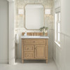 Lorelai 36" Single Vanity, Light Natural Oak w/ 3 CM Lime Delight Silestone Top