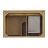 Lorelai 36" Single Vanity, Light Natural Oak w/ 3 CM Lime Delight Silestone Top
