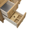 Lorelai 36" Single Vanity, Light Natural Oak w/ 3 CM Lime Delight Silestone Top