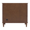 Lorelai 36" Single Vanity, Mid-Century Walnut w/ 3 CM Ethereal Noctis Silestone Top
