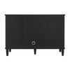 Lorelai 48" Single Vanity, Black Onyx w/ 3 CM Eternal Jasmine Pearl Silestone Top