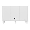 Lorelai 48" Single Vanity, Bright White w/ 3 CM Victorian Silver Silestone Top