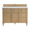 Lorelai 48" Single Vanity, Light Natural Oak w/ 3 CM Lime Delight Silestone Top