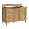 Lorelai 48" Single Vanity, Light Natural Oak w/ 3 CM Lime Delight Silestone Top