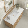 Lorelai 48" Single Vanity, Light Natural Oak w/ 3 CM Lime Delight Silestone Top