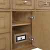 Lorelai 48" Single Vanity, Light Natural Oak w/ 3 CM Lime Delight Silestone Top
