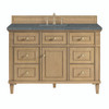 Lorelai 48" Single Vanity, Light Natural Oak w/ 3 CM Parisien Bleu Silestone Top w/FreePower Wireless Charger