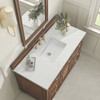 Lorelai 48" Single Vanity, Mid-Century Walnut w/ 3 CM Lime Delight Silestone Top