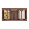 Lorelai 48" Single Vanity, Mid-Century Walnut, w/ 3 CM Phantome Eclos Top