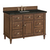 Lorelai 48" Single Vanity, Mid-Century Walnut, w/ 3 CM Phantome Eclos Top