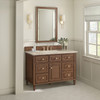 Lorelai 48" Single Vanity, Mid-Century Walnut, w/ 3 CM Tajnar Eclos Top
