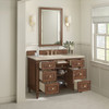 Lorelai 48" Single Vanity, Mid-Century Walnut, w/ 3 CM Tajnar Eclos Top