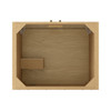 Hudson 30" Single Vanity, Light Natural Oak w/ 3 CM White Zeus Silestone Top