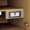 Hudson 48" Single Vanity, Light Natural Oak, w/ 3 CM Tajnar Eclos Top