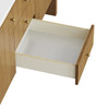 Hudson 60" Double Vanity, Honey Oak w/ 3 CM Parisien Bleu Silestone Top w/FreePower Wireless Charger
