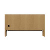Hudson 60" Double Vanity, Light Natural Oak w/ 3 CM Parisien Bleu Top w/FreePower Wireless Charger