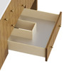 Hudson 60" Single Vanity, Honey Oak w/ 3 CM Carrara Marble Top