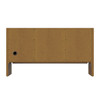 Hudson 60" Single Vanity, Honey Oak w/ 3 CM Ethereal Noctis Silestone Top