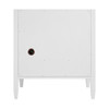 Myrrin 30" Single Vanity, Bright White w/ 3 CM Charcoal Soapstone Silestone Top