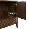 Myrrin 30" Single Vanity, Mid-Century Walnut w/ 3 CM Ethereal Noctis Silestone Top