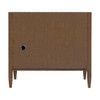 Myrrin 36" Vanity, Mid Century Walnut w/ 3 CM Victorian Silver Silestone Top