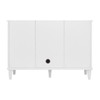 Myrrin 48" Single Vanity, Bright White w/ 3 CM Ethereal Noctis Silestone Top