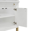 Chicago 30" Single Vanity, Glossy White, w/ 3 CM Eternal Jasmine Pearl Silestone® Top