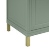 Chicago 30" Single Vanity, Smokey Celadon, w/ 3 CM Eternal Jasmine Pearl Silestone® Top