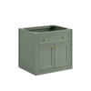 Chicago 30" Single Vanity, Smokey Celadon, w/ 3 CM Ethereal Noctis Silestone® Top