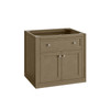 Chicago 30" Single Vanity, Walnut Whisper, w/ 3 CM Parisien Bleu Silestone® Top