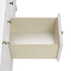 Chicago 48" Single Vanity, Glossy White, w/ 3 CM Eternal Jasmine Pearl Silestone® Top