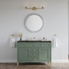 Chicago 48" Single Vanity, Smokey Celadon, w/ 3 CM Phantome Eclos Top