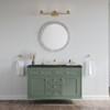 Chicago 48" Single Vanity, Smokey Celadon, w/ 3 CM Phantome Eclos Top