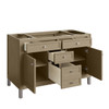 Chicago 48" Single Vanity, Walnut Whisper, w/ 3 CM Siberian Silestone Top