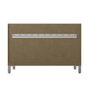 Chicago 48" Single Vanity, Walnut Whisper, w/ 3 CM Siberian Silestone Top w/FreePower Wireless Charger