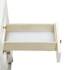 Chicago 60" Double Vanity, Glossy White, w/ Single Hole 3CM White Zeus Silestone® Top & Backsplash