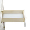 Chicago 60" Double Vanity, Glossy White, w/ Single Hole 3CM White Zeus Silestone® Top & Backsplash