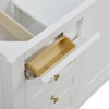 Chicago 60" Double Vanity, Glossy White